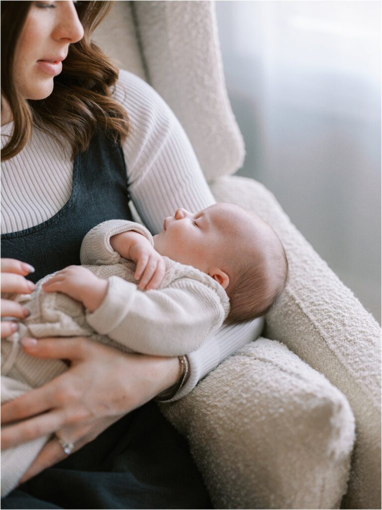 Home Newborn Session in Dubuque, Iowa