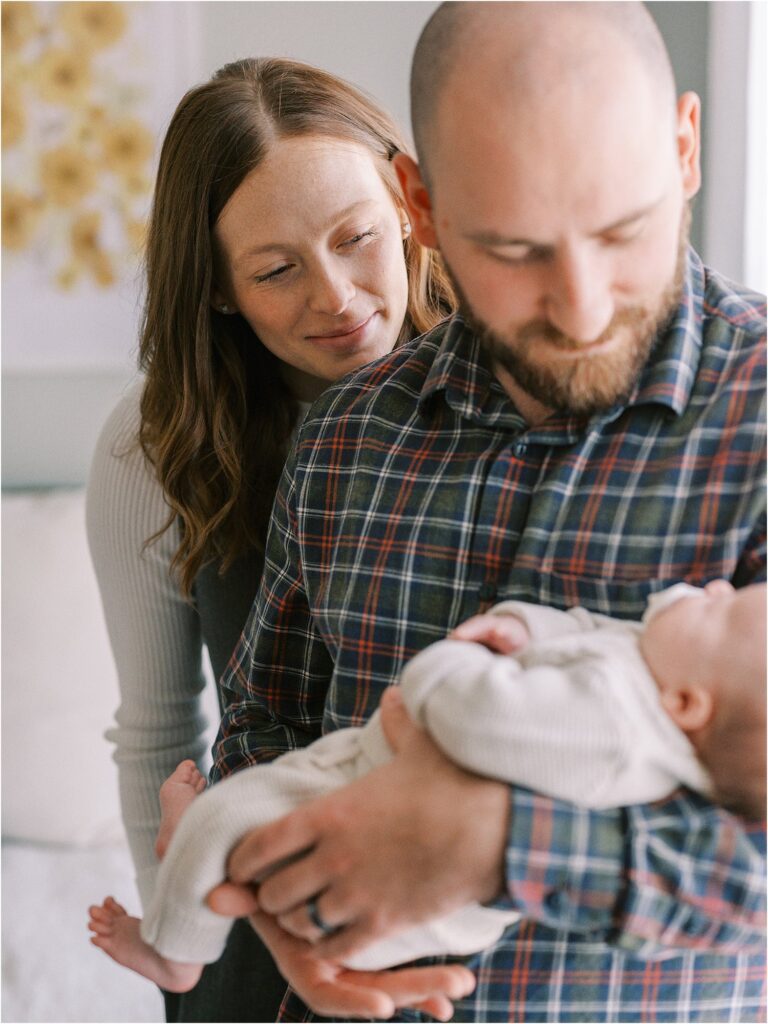 Home Newborn Session in Dubuque, Iowa