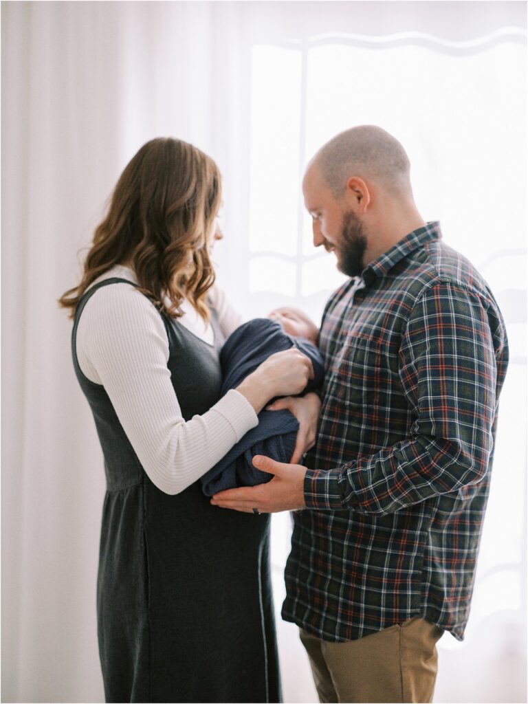 Home Newborn Session in Dubuque, Iowa