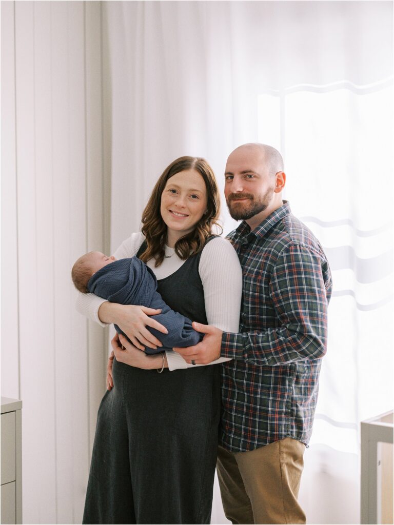 Home Newborn Session in Dubuque, Iowa