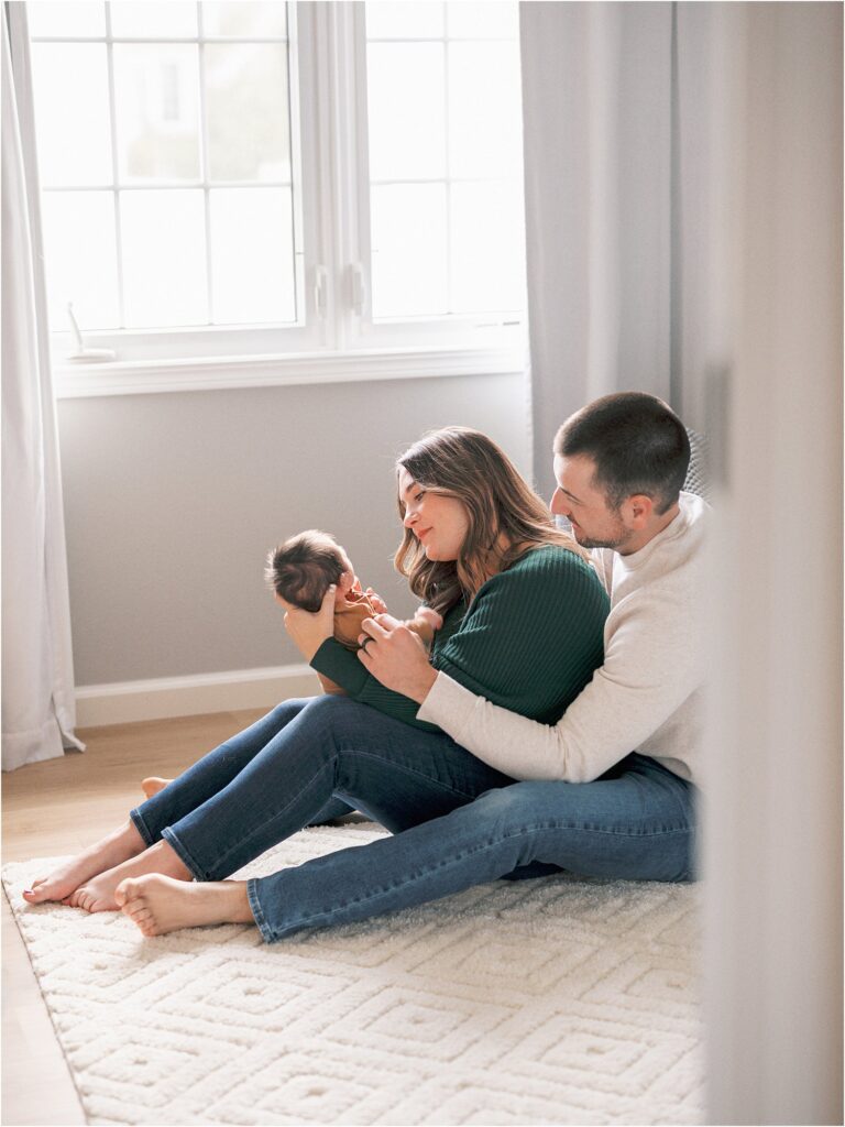 At-Home Newborn Session in Ankeny, Iowa