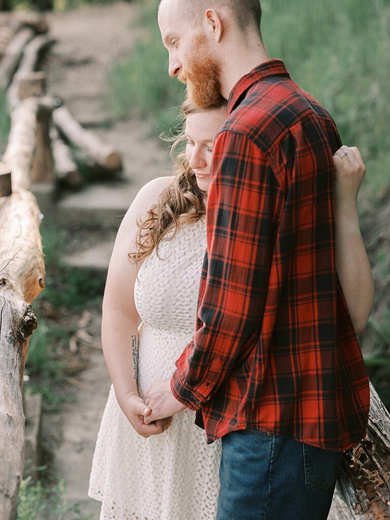 Couple at Palisades State Park