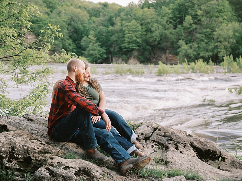 Couple at Palisades State Park