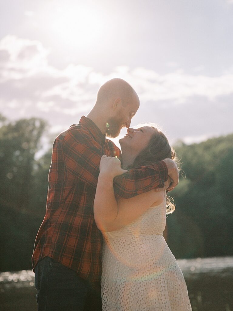 Couple at Palisades State Park