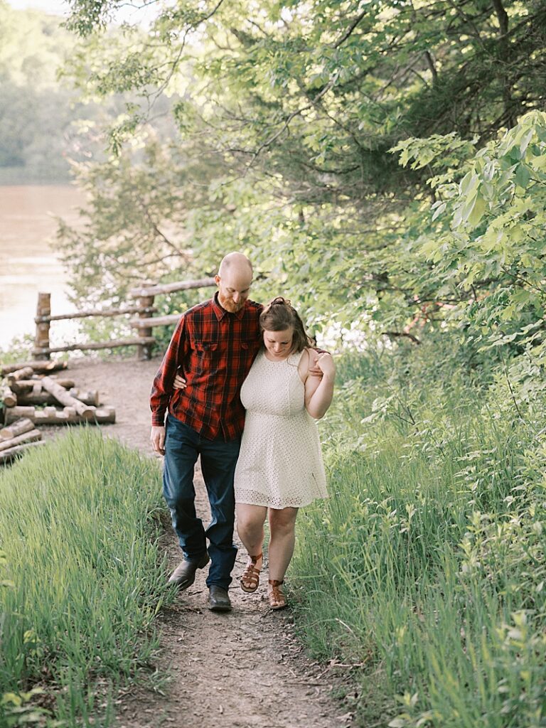 Couple at Palisades State Park