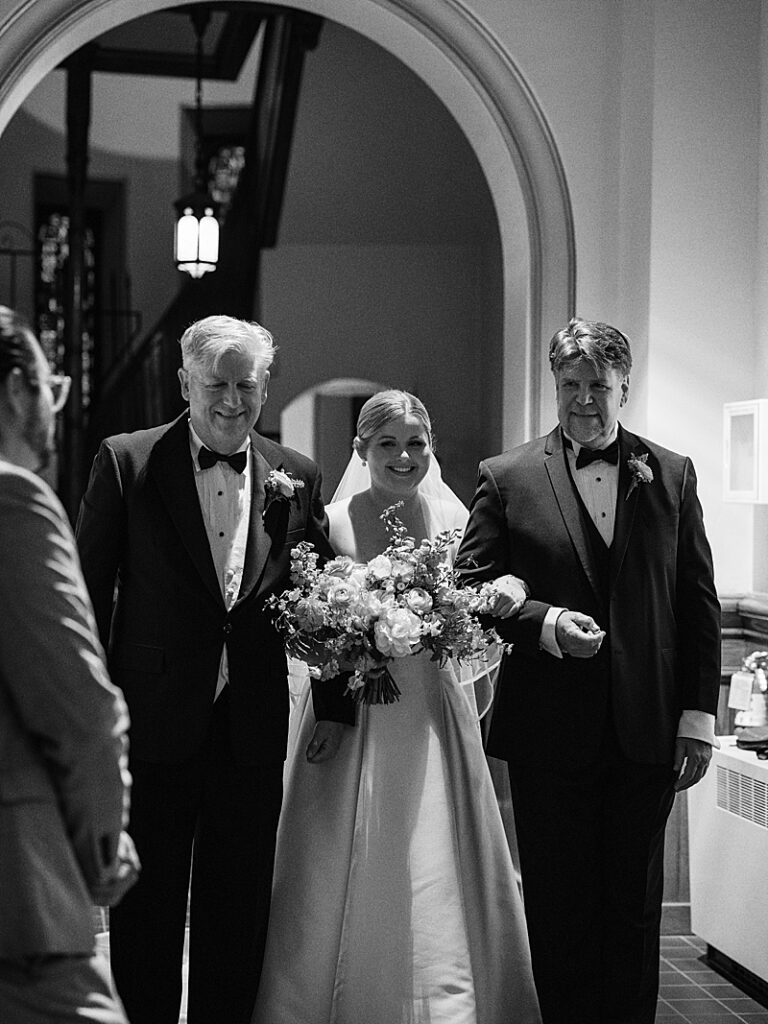 Wedding at St. Ambrose Cathedral in Des Moines