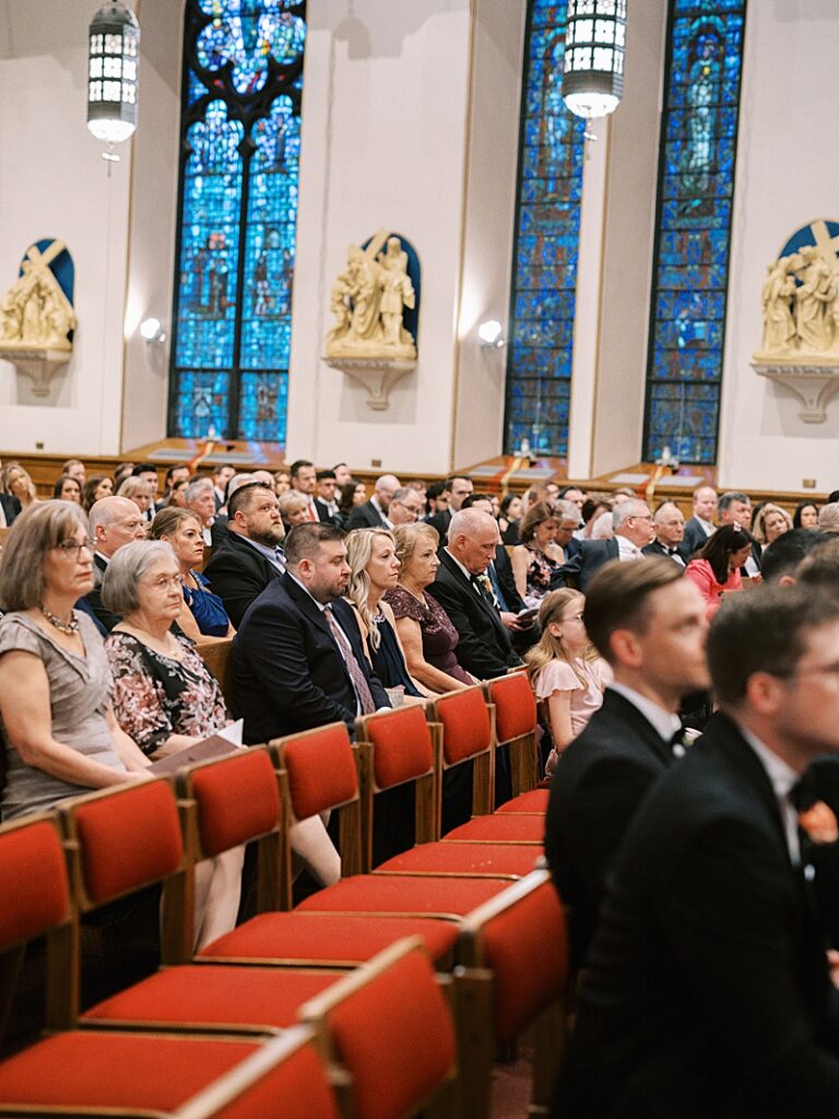 Wedding at St. Ambrose Cathedral in Des Moines