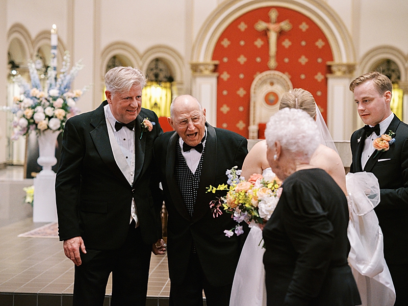 Wedding at St. Ambrose Cathedral in Des Moines