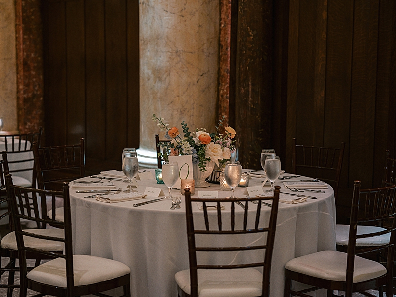 Reception at Temple of Performing Arts in Des Moines