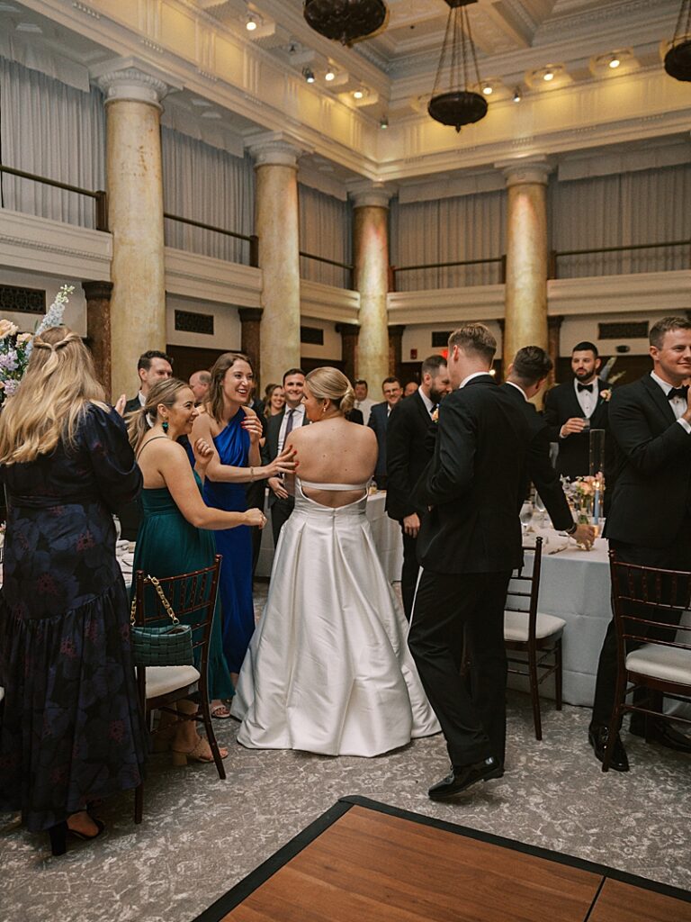 Reception at Temple of Performing Arts in Des Moines