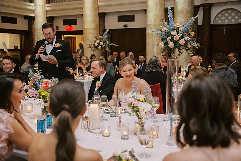 Reception at Temple of Performing Arts in Des Moines