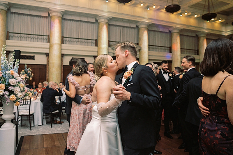 Reception at Temple of Performing Arts in Des Moines