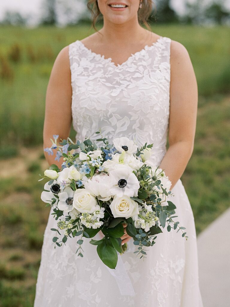 Bridal bouquet by E's Floral