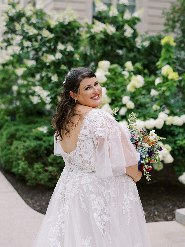 Bride at the University of Iowa